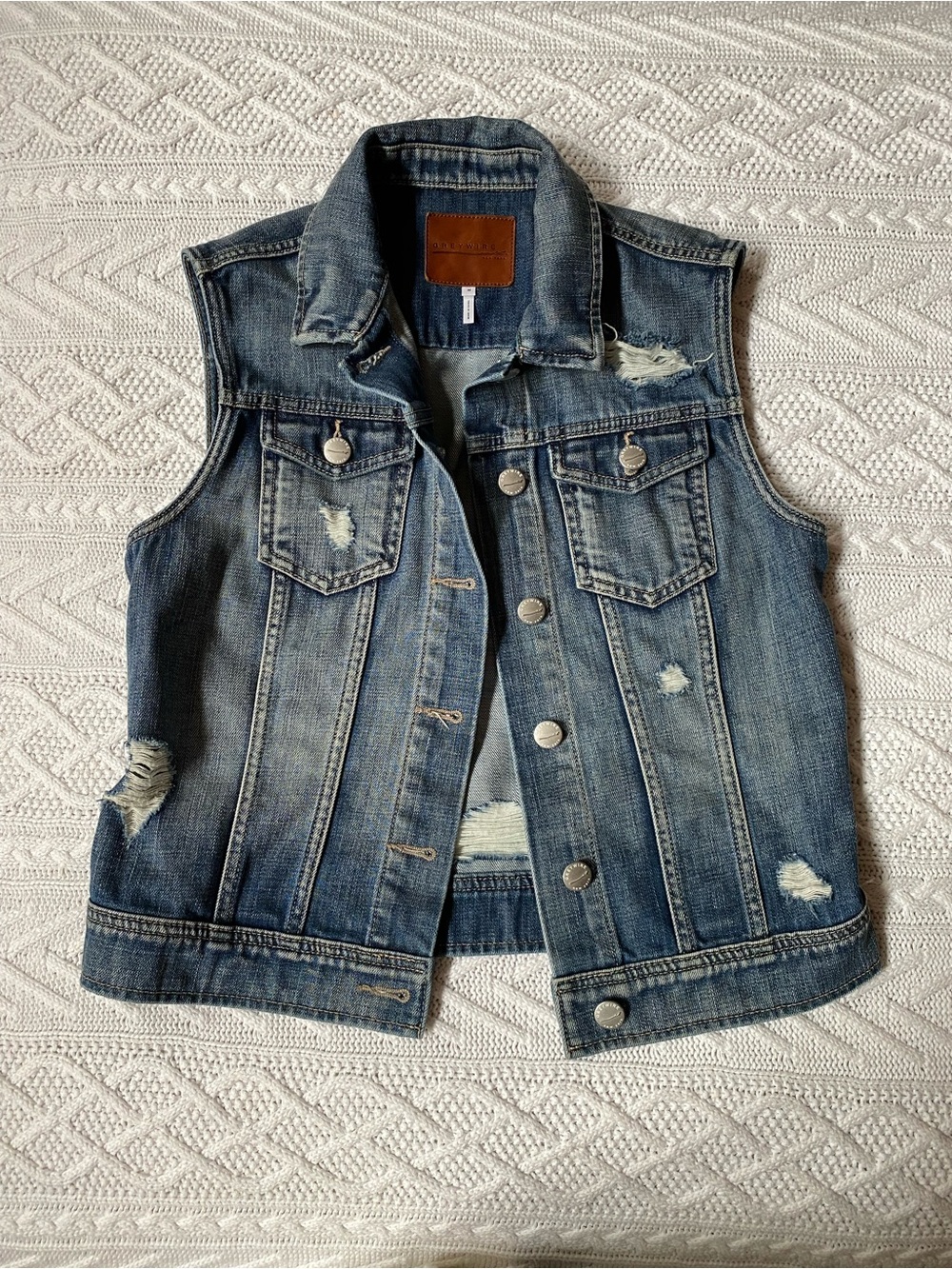 Greywire Denim Vest